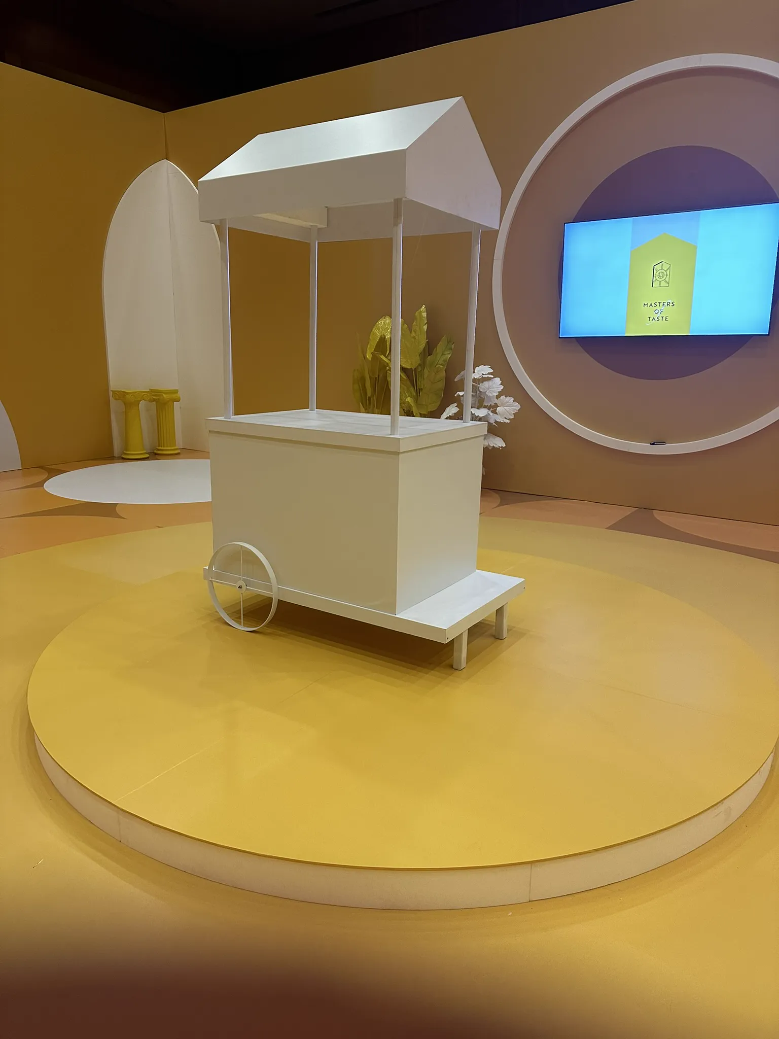 Markaya özel strafor stand tasarımı ve imalatı