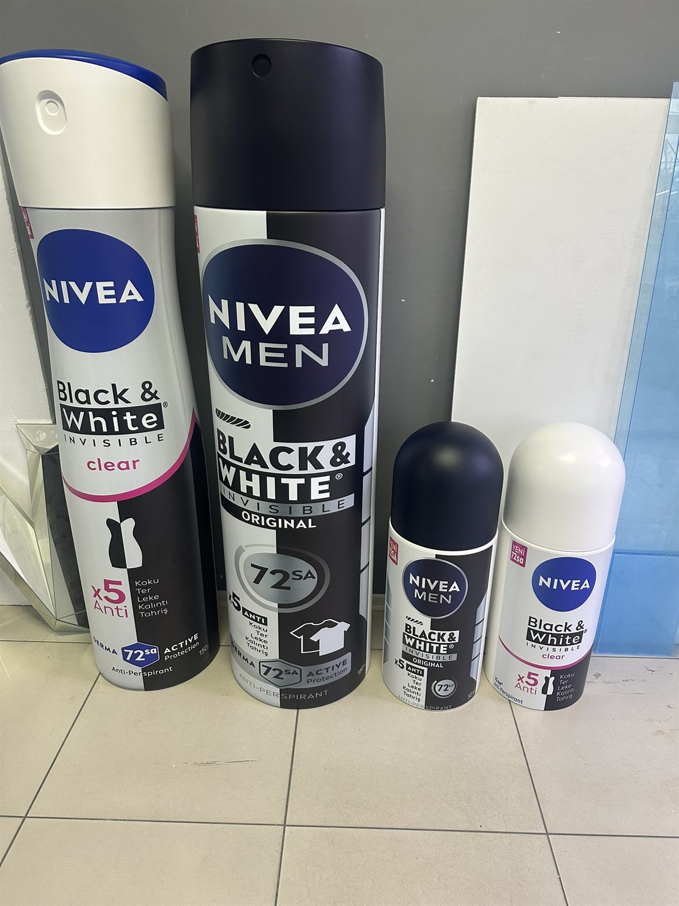 Nivea ürün dummy uygulaması