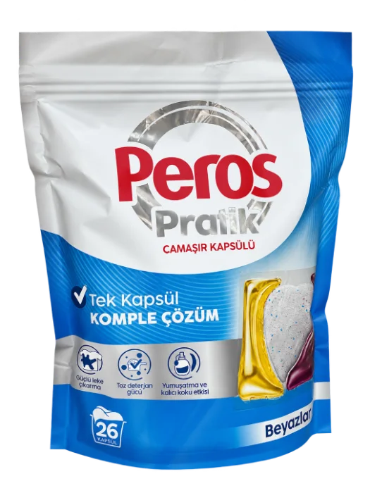 Peros Pratik çamaşır kapsülü reklam dummy