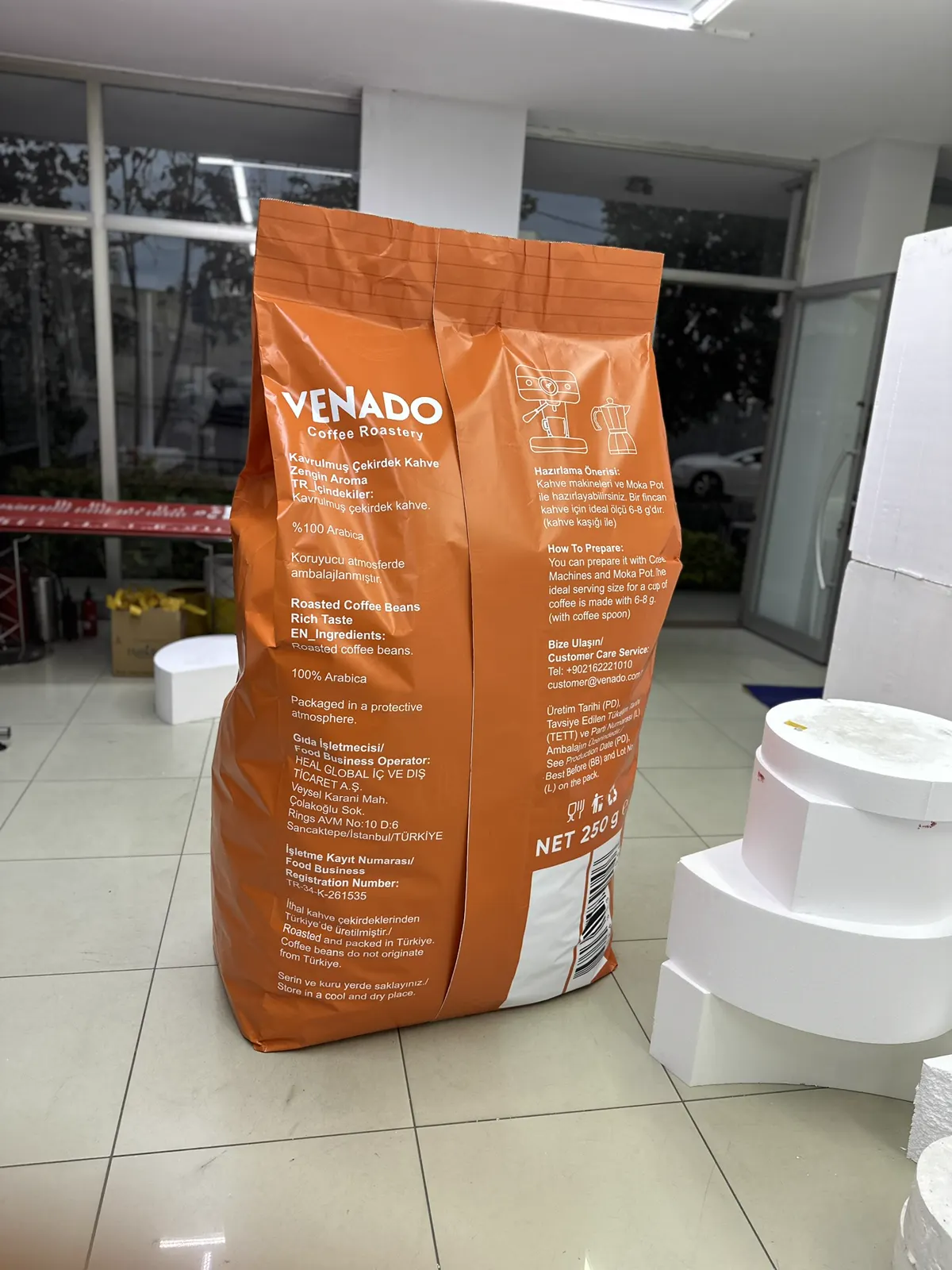 Venado ürün ambalajı büyük ölçekli reklam replikası
