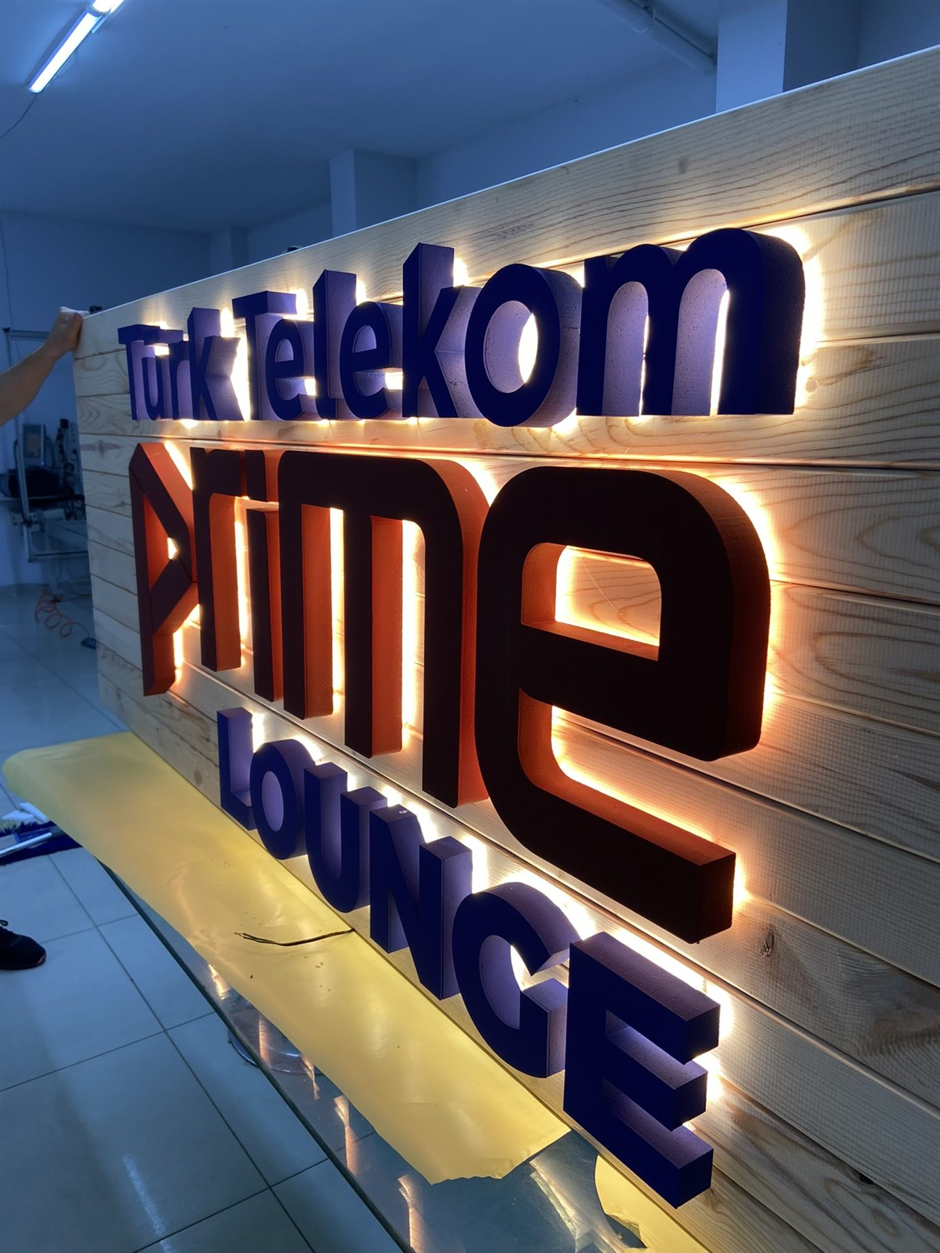 Türk Telekom Prime Lounge tabela
